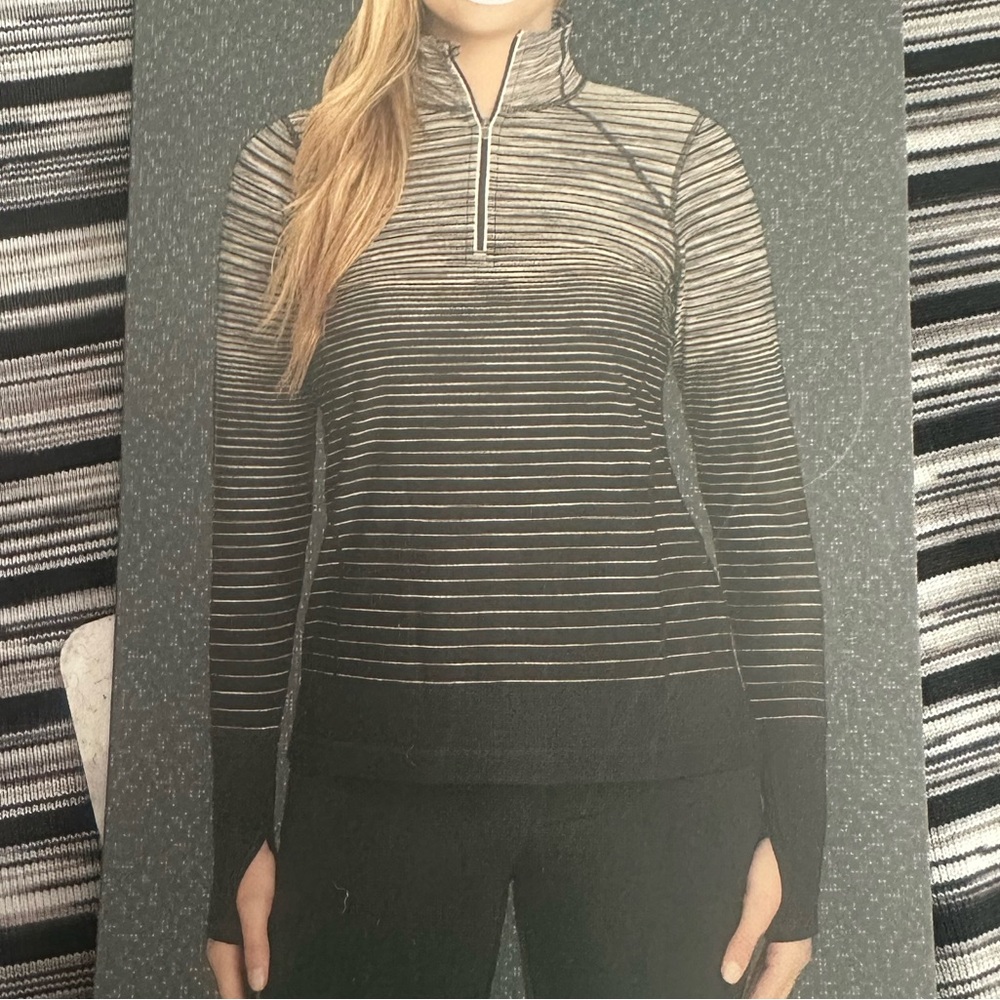 Kirkland’s Signature NWT quarter zip athletic pulloversz XL 22” p2p